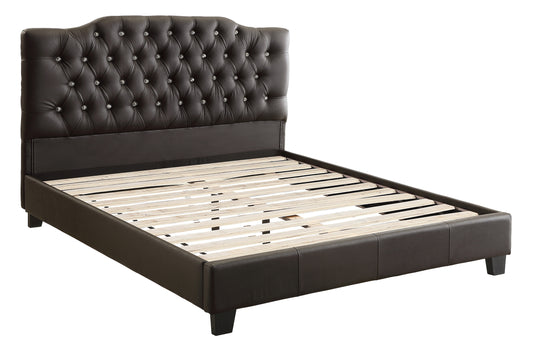 LGPF9331CK Buttoned Headboard Bed in Three Colors and Three Sizes