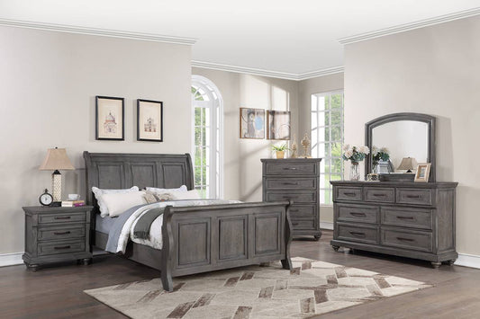 LGF9615CK Modern Rustic Wood Bed